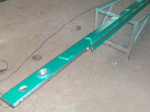 结晶器对弧样板